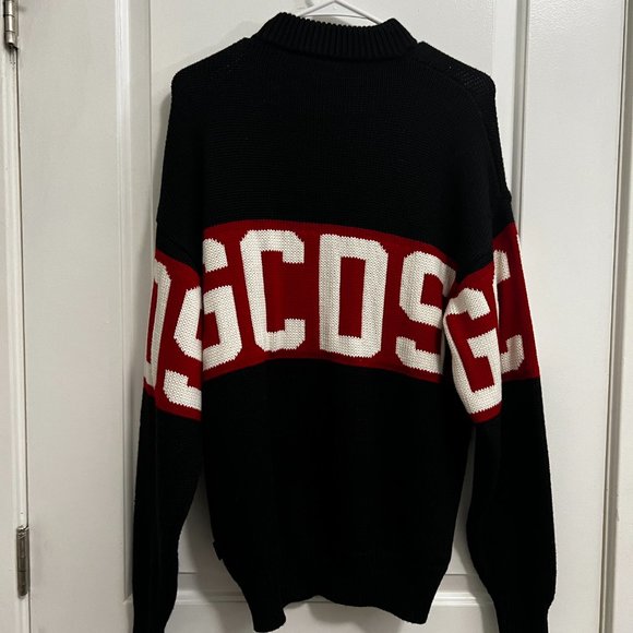 GCDS Black Logo Sweater - Picture 3 of 4